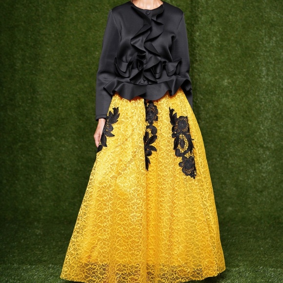 Why -Scuba Ruffle Design Jacket - Picture 3 of 4